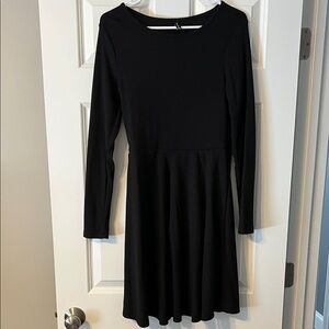PrettyGarden Long Sleeve A-Line Sweater Dress